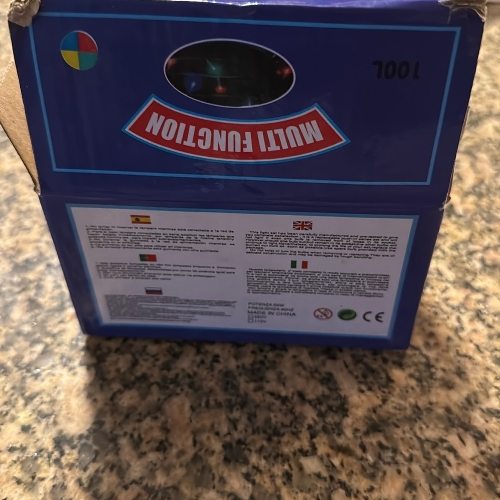 Multifunction LED Christmas Lights - 100 Small Bulbs - Picture 2 of 5